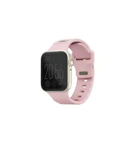 UNIQ Stride FKM řemínek pro Apple Watch 42 41 40 mm - PALE PINK (růžová) (8886463688533)
