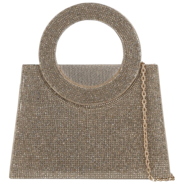 Luxusní dámská plesová kabelka Michelle Moon Ylsa, zlatá