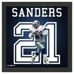 Obraz Dallas Cowboys NFL Deion Sanders #21 Impact Jersey