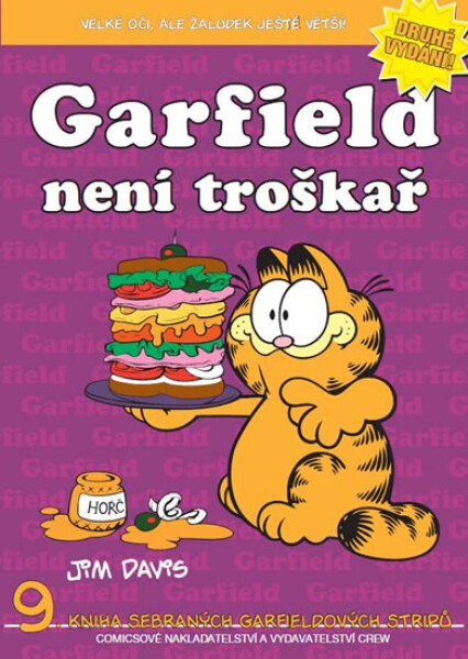 Garfield není troškař - 9. kniha sebraných Garifeldových stripů - Jim Davis