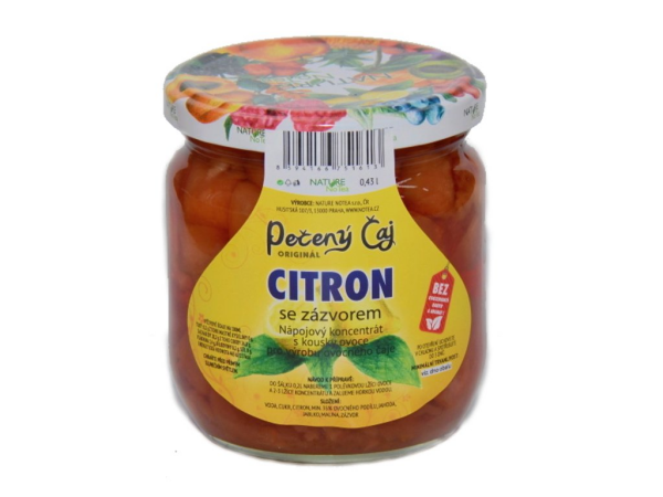 Pečený čaj Citron se zázvorem 430ml