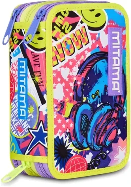 MITAMA Triplo sticker / Penál plný / Třípatrový / 47 ks (64870)