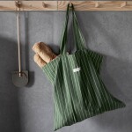 OYOY Taška z recyklované bavlny Tote Green, zelená barva, textil