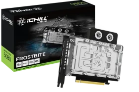 INNO3D RTX 5080 iChill Frostbite 16GB / 2670MHz / 16GB GDDR7 / 256-bit / 1x HDMI + 3x DP / 850W (16) (C50803-16D7X-1760FB)