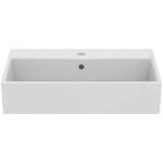 IDEAL STANDARD - i.Life B Umyvadlo na desku 61x42 cm, s přepadem, s otvorem na baterii, bílá T573601