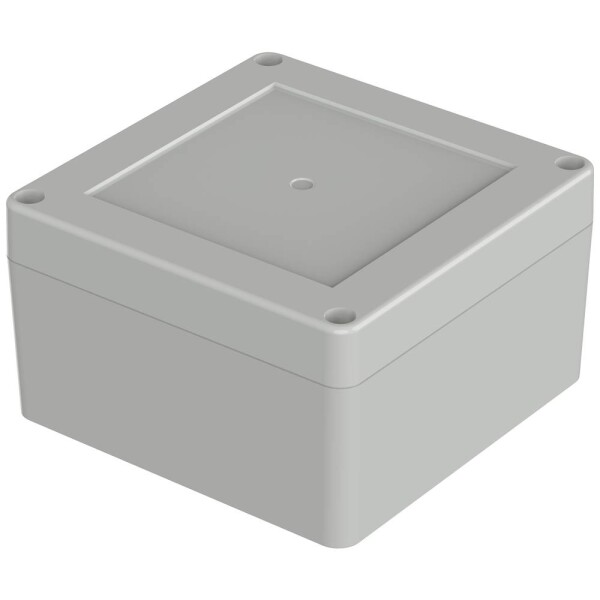 Bopla Euromas X, XT 111106 7035 07511116 elektronická krabice 105 x 105 x 60.10 ABS šedobílá (RAL 7035) 1 ks