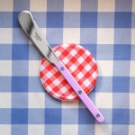 SABRE PARIS Nůž na máslo Bistrot Brillant – Pink, růžová barva, kov, plast