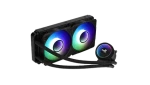 AeroCool Mirage L240 / komplet vodního chlazení / 2x 120mm / ARGB / Intel AMD (AEROPGSMIRAGE-L240-B)