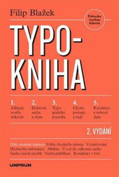 Typokniha - Filip Blažek