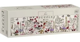 INTERDRUK Panoramatické puzzle Flowers: Rozkvetlá louka