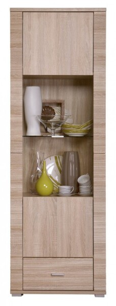 ARTEN (NANO Systems s.r.o.) Vitrína GRESS 1W1S-L/P (Dub sonoma)