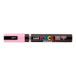 Uni Posca PC-5BR světle růžový 51, štětcový hrot 1-4 mm