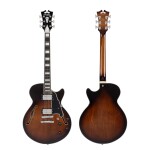 D'Angelico Premier SS Single Cutaway Stop-Bar Tailpie CE Brown Burst
