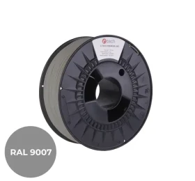 C-TECH PREMIUM LINE Filament PLA šedý hliník | RAL9007 | 1.75mm | 1kg (8594125012861)