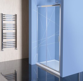 POLYSAN - EASY LINE sprchové dveře 1600, čiré sklo EL1815