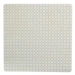 MSV QUADRO Premium protiskluzová podložka do sprchy bílá / SBS kaučuk / 54 x 54 cm