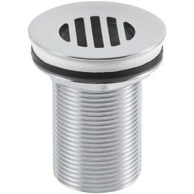 CERANO Umyvadlová výpusť - 5/4“ - neuzavíratelná - chrom
