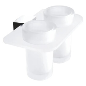 Nimco Kibo chrom dvojitý držák sklenek Ki X3-58DW-26 Ki X3-58DW-26
