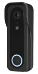 Trust Doorcam-3000B černá / Chytrý zvonek s kamerou / Wi-Fi / baterie / IP65 / bezdrátový zvonek (71387)