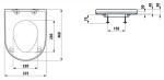 Laufen - Pro Liberty WC sedátko, bílá H8989503000001