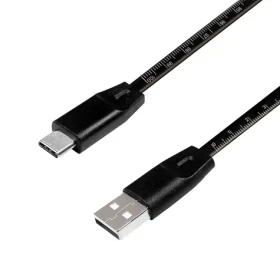 LogiLink USB-A - USB-C 1m černá / Kabel USB / USB 2.0 / 5V/3A (CU0157)