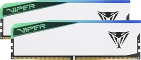 Patriot Viper Elite RGB 32GB bílá DIMM DDR5 CL42 On-Die ECC Unbuffered 1.35V