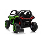 Mamido Elektrické autíčko Buggy UTV KCK 4x4 zelené 24V | 800W | 50 kg | EVA | LED | 2,4Ghz | ECO kůže