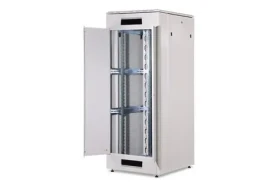 Digitus Unique 42U šedá / Stojanový rozvaděč / 19" / 800x1000mm / nosnost 800kg / skleněné dveře (DN-19 42U-8/10-1)