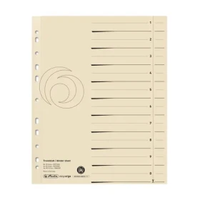 Herlitz Dělící listy A4 / 50 ks (5970009)