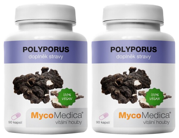 MycoMedica Polyporus 2 x 90 kapslí
