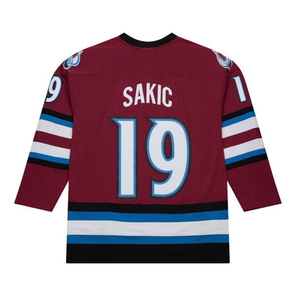 Mitchell & Ness Pánský dres Colorado Avalanche NHL Joe Sakic #19 2001-02 Maroon Velikost: XL