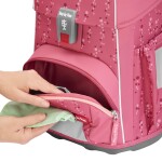 Školní aktovka Step by Step BASIS, Pink Bubbles - 4 dílný set, AGR certifikát