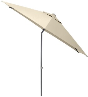 KETTLER Slunečník KETTLER EASY PUSH ø 300 cm - matný antracit/béžová - voděodolný