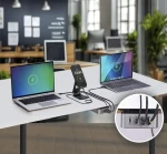 StarTech 4-Port USB-C Charger 240W šedá / Nabíječka / 4x USB-C / 240 W / rychlé nabíjení (424DEU-USB-C-CHARGER)