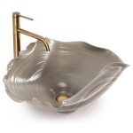 REA - Keramické umyvadlo na desku HM-17 Handmade ART REA-U6327