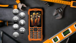 EVOLVEO StrongPhone H1, vodotěsný odolný Dual SIM telefon, oranžový