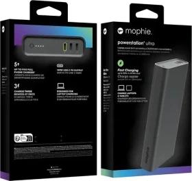 ZAGG Powerstation Ultra 25K černá / Powerbanka / 25000 mAh / 140W / 3x USB-C (401114332)