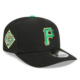 New Era Pánská kšiltovka Pittsburgh Pirates MLB 2026 St. Patrick's Day 9SEVENTY Stretch-Snap