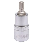 YATO YT-04342 / Nástavec 1/2" bit vícezubý M8 55 mm (YT-04342)