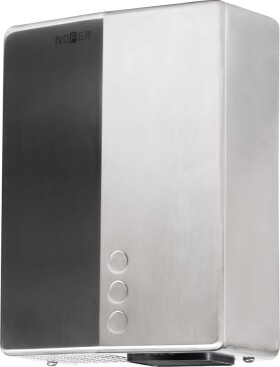 SAPHO - BIGFLOW EVO bezdotykový elektrický osoušeč rukou 220-240V, 2050W, 218x284x102, nerez mat 01481.S