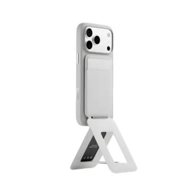 Moft Movas Snap Tripod Misty Cove / Peněženka a stojánek / MagSafe / Tripod / Vegan Leather (MS027W-1-ME-MCGY)