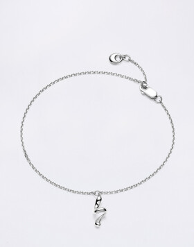 Maria Black Coil Bracelet Silver Silver