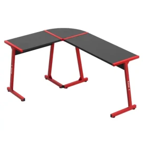 Huzaro Hero 6.0 červená / Rohový herní stůl / 112 x 147 cm / pravá i levá montáž (HZ-HERO 6.0 RED)