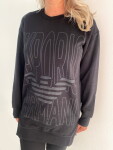 Dámské mikinové šaty Emporio Armani 164395 černá