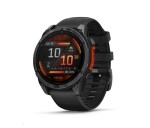 Garmin fenix® 8 – 47 mm, AMOLED, Slate grey a Černý silikonový řemínek, EU EDF_2393763
