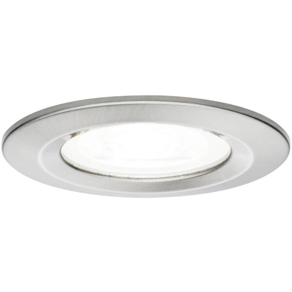 Paulmann 92977 PAULMANN LED vestavné svítidlo, LED, GU10, 6.5 W, železo (kartáčované)