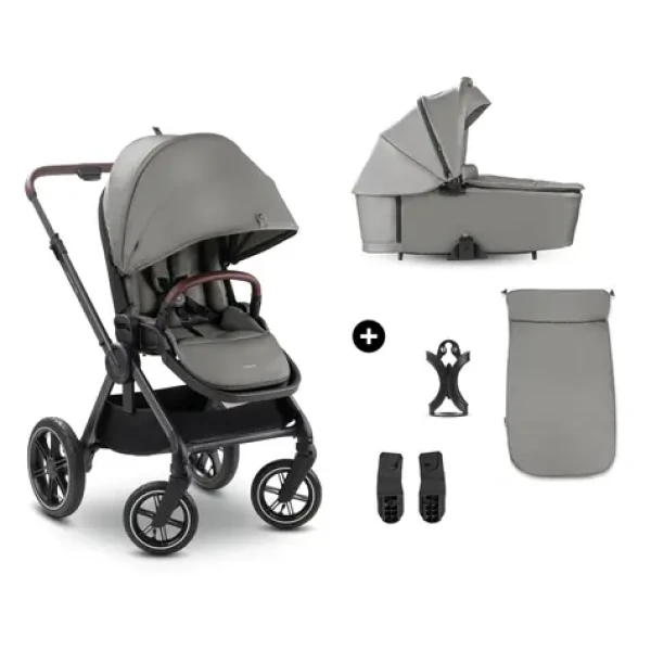 Hauck Kombinovaný kočárek Comfort N Care Air 2v1 dark grey (HK165560)
