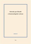 Ročenka pro filosofii a fenomenologický výzkum 2023, sv. XIII - Jaroslav Novotný