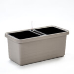 Velkoobjemový truhlík Berberis Duo taupe