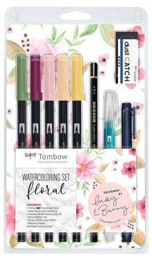 Tombow akvarelová sada Floral